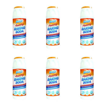 6PK Duzzit Amazing 500g Baking Soda Multipurpose Cleaner 7x19cm