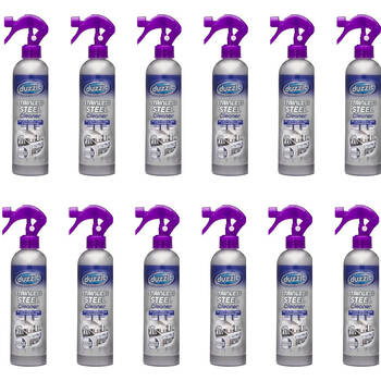 12PK Duzzit Stainless Steel Cleaner 400ml