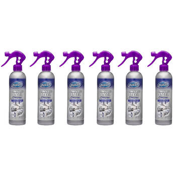6PK Duzzit Stainless Steel Cleaner 400ml