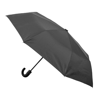 Clifton Mens Mini Maxi 99.5cm Auto Open Folding Windproof Umbrella Charcoal
