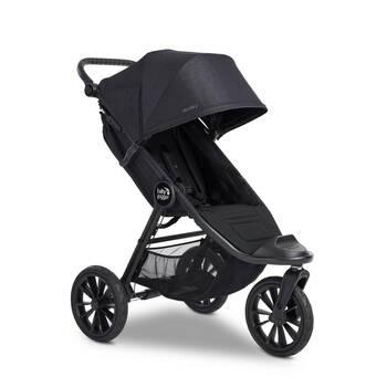 Baby Jogger City Elite 2 Opulent Black All Terrain Folding Travel Stroller
