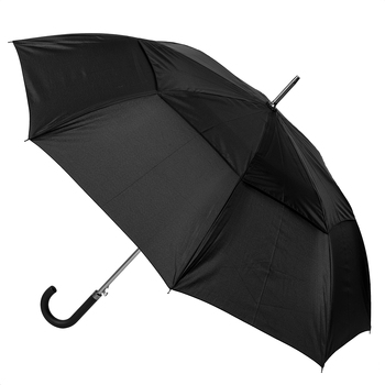 Clifton UPF50+ rPET Vented Cover on Alu-Lite Umbrella - Black