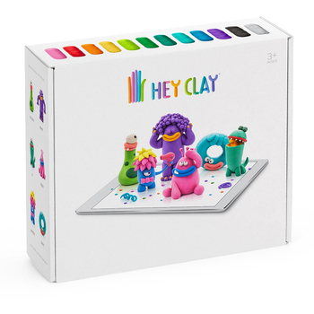 15pc Hey Clay Monsters Toy Set 3y+