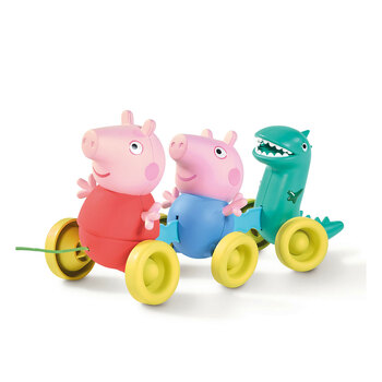 Peppa Pig Pull Along Rolling Peppa Kids Toy
