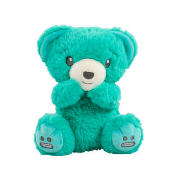 Mood Bears Nervous Bear Mini Moods Plush Toy 12x16cm - Green 3y+