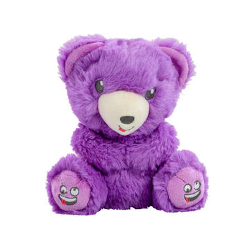 Mood Bears Silly Bear Mini Moods Plush Toy 12x16cm - Purple 3y+