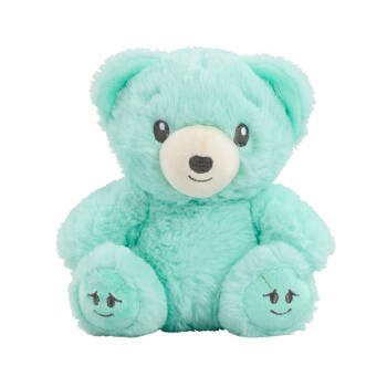 Mood Bears Calm Bear Mini Moods Plush Toy 12x16cm - Green 3y+