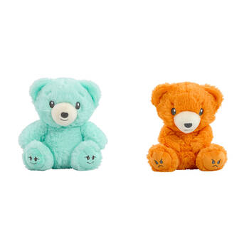 2pc Mood Bears Calm Bear and Angry Bear Mini Moods Plush Toy Combo Set 3y+