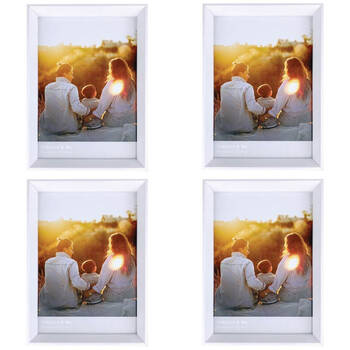4PK Frankie & Me Window Wooden A4 Picture Frame Home/Office Photo Decor White