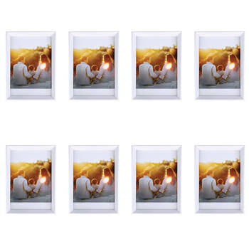 8PK Frankie & Me Window Wooden A4 Picture Frame Home/Office Photo Decor White