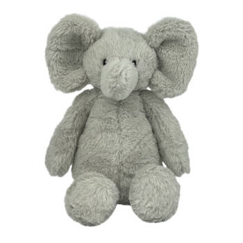 Momoko Baby Elephant Animal Stuffed Doll Kids/Children Soft Plush Toy 23cm Grey