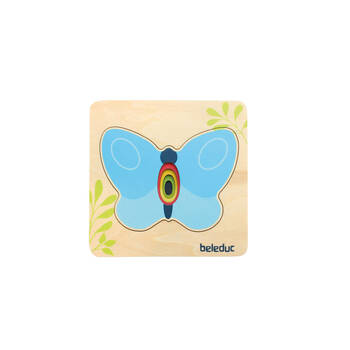 Beleduc Layer Puzzle Butterfly Motor Skills Educational Toy Kids/Children - 3y+