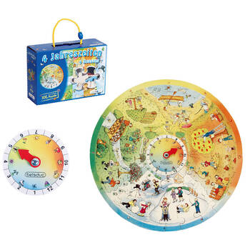 Beleduc XXL Four Seasons Puzzle Seasonal Education Kids/Children - 3y+