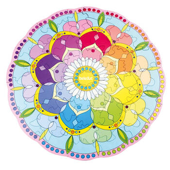 Beleduc XXL Insects Puzzle Wooden Round Educational Toy Kids/Children - 3y+