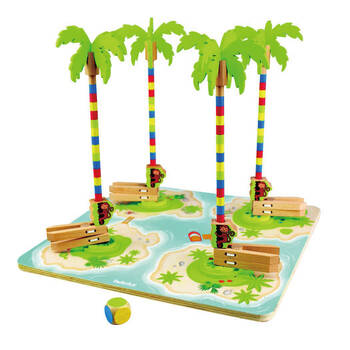 Beleduc Monkey Rally Skill Building Board Game Kids/Children - 3y+