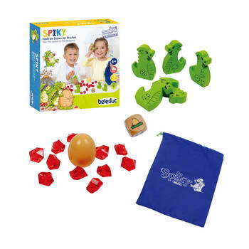 Beleduc Spiky Dragon Wooden Sensory Game Educational Toy Kids/Children - 3y+