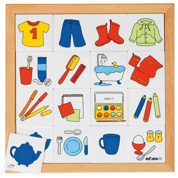 Educo Comprehension Lotto Relevance Sorting Toy Educational Kids/Children - 3y+