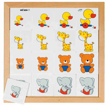 Educo Comprehension Lotto Animals Educational Toy Kids/Children - 3y+