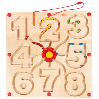 6pc Educo Motor Skills Board Numbers Fine Educational Toy Kids/Children - 3y+