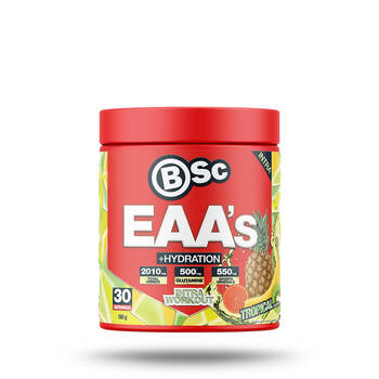 BSc EAA’s + Hydration Powder Intra Workout 30 Serves 180g Tropical