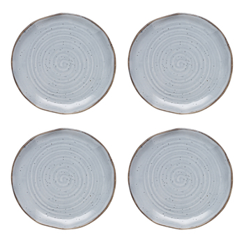 4PK Ecology Ottawa Orchid Stoneware Side Serving Plate 21cm