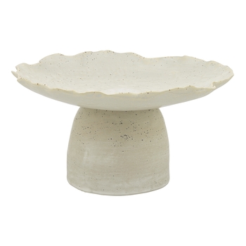 Ecology Dinnerware Stoneware Inlet Large Footed Plate 30cm