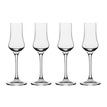 4pc Ecology Crystalline Glass Classic Grappa Drinking Glasses 480ml/18.5cm