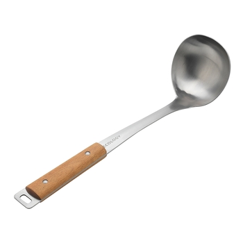 Ecology Provisions Acacia Soup Ladle Stainless Steel - Natural