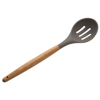Ecology Provisions Acacia Silicone Slotted Cooking Spoon