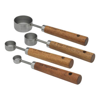 4pc Ecology Provisions Stainless Steel Measuring Spoons Set