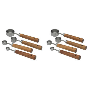8pc Ecology Provisions Stainless Steel Measuring Spoons Set