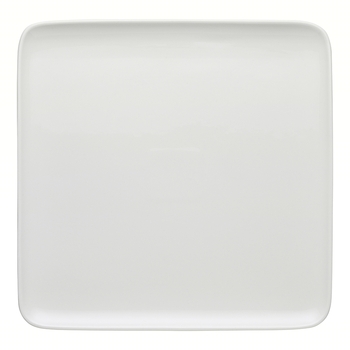 Ecology Origin Porcelain 30x1.5cm Square Serving Platter - White