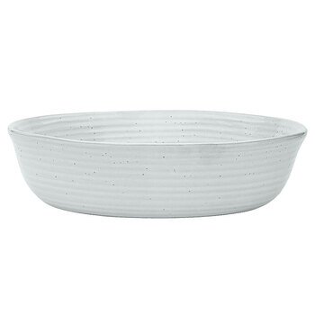 Ecology Ottawa Lichen 22cm Stoneware Dinner Bowl - Grey