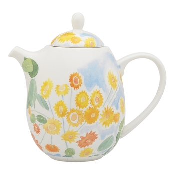 Ecology Goldfields New Fine China Teapot With Stainless Steel Infuser 950ml