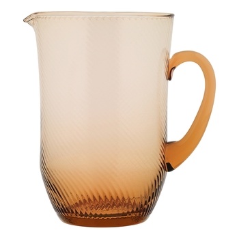 Ecology Aveline Glass Drinking/Serving Jug w/ Handle Marigold 2.0L