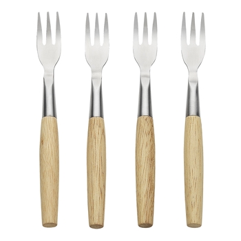 4pc Ecology 15cm Alto Tapas Forks Set Cutlery Tableware Utensil