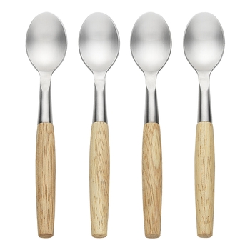4pc Ecology Alto Tapas Spoons Set Cutlery Tableware Utensil