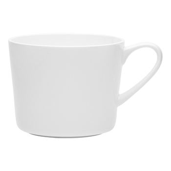 Ecology 400ml Canvas Wide Mug/Cup Tableware - White