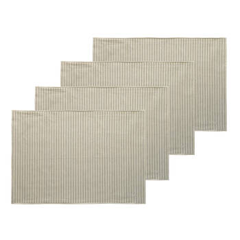 4pc Ecology Tonka Cotton Rectangular Placemats 38x53cm