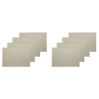 8pc Ecology Tonka Cotton Rectangular Placemats 38x53cm