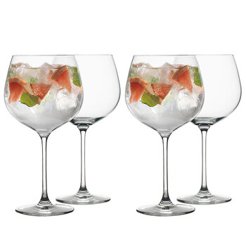 4pc Ecology Classic 780ml Gin Glasses Set Clear Glassware