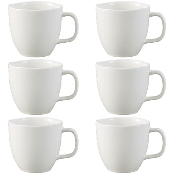 6PK Ecology Elegant Kitchenware Porcelain Haven Drinking Mug Cup 360ml