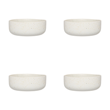 4PK Ecology Ceramic Domus Soup/Cereal Bowl 16.5cm Ecru