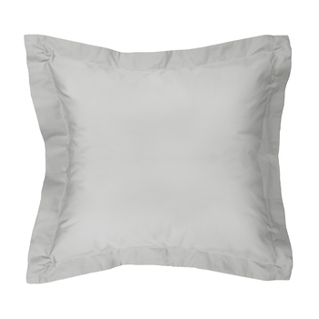 Algodon Euro Pillowcase 300TC Cotton Silver