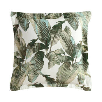 Tommy Bahama 65x65cm Fiesta Palms Euro Pillowcase Square Green