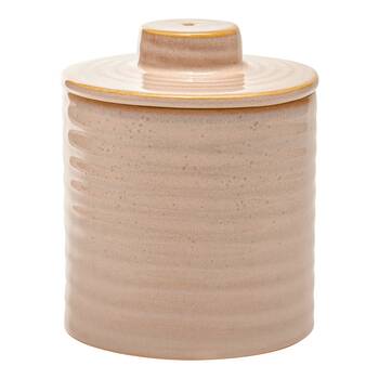 Ecology Reactive Glaze Stoneware Ottawa Butter Keeper 12.5cm Pink Salt