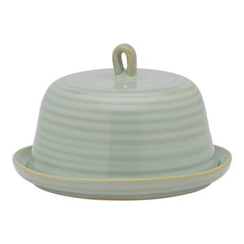 Ecology Reactive Glaze Stoneware Ottawa Butter Dish 15 x 10.5 cm Midday