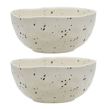2PK Ecology Speckle Polka Laksa Noodle Serving Bowl 20cm