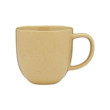 Ecology Dwell Stoneware 340ml Coffee Mug Drink Cup w/ Handle - Butter