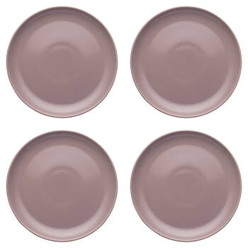 4PK Ecology Element Stoneware Dinner Plate Tableware 26.5cm - Lilac